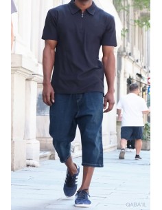 Polo Keten Bleu Qaba'il