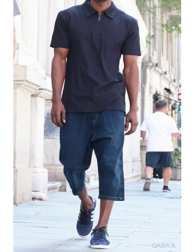 Polo Keten Bleu Qaba'il