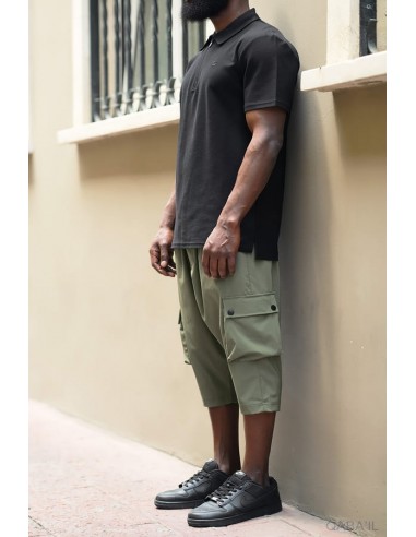 Polo Keten Noir Qaba'il