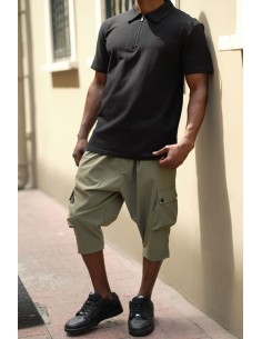 Polo Keten Noir Qaba'il