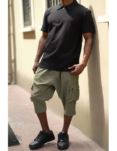 Polo Keten Noir Qaba'il