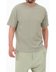 t-shirt oversized vert...