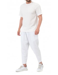 t-shirt oversized ecru qaba'il 2
