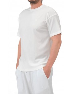 t-shirt oversized ecru qaba'il