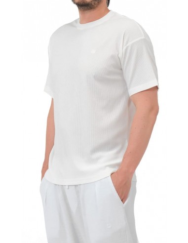 t-shirt oversized ecru qaba'il