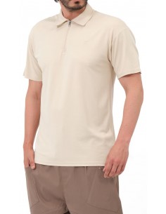 polo oversized beige qaba'il