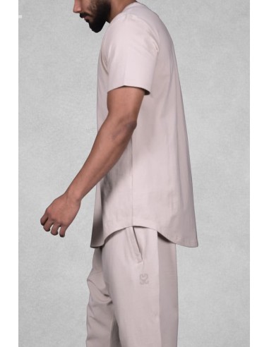 T-Shirt Oversized Combo Beige Homme –...