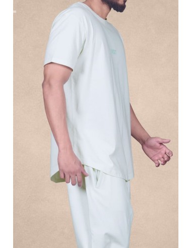 T-Shirt Oversized Combo Ecru Homme –...