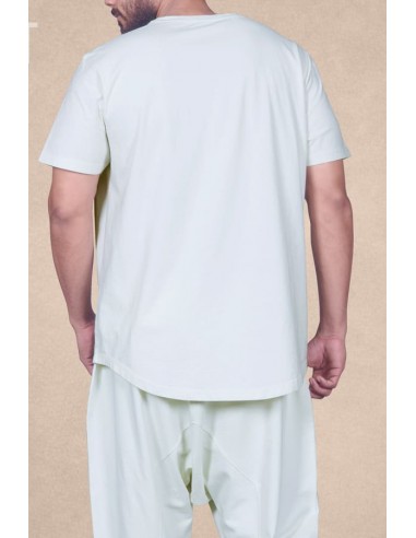 T-Shirt Oversized Combo Ecru Homme –...
