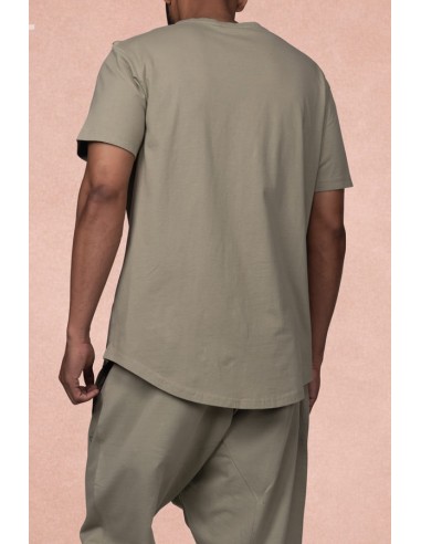 T-Shirt Oversized Combo Kaki Homme –...