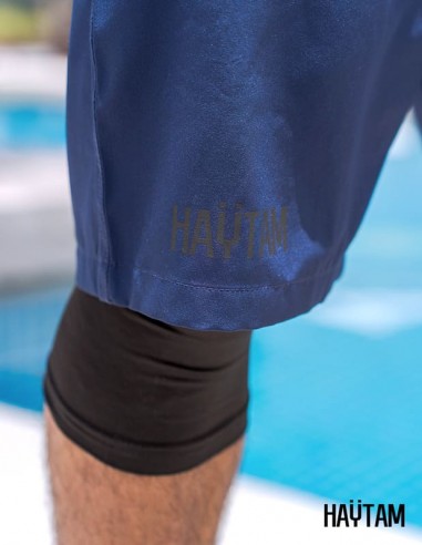 sarouel de bain bleu homme haytam