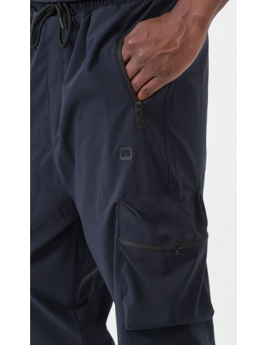 Sarouel Pantacourt Cargo Trail bleu...