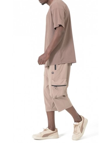 Sarouel Pantacourt Cargo Trail Beige...