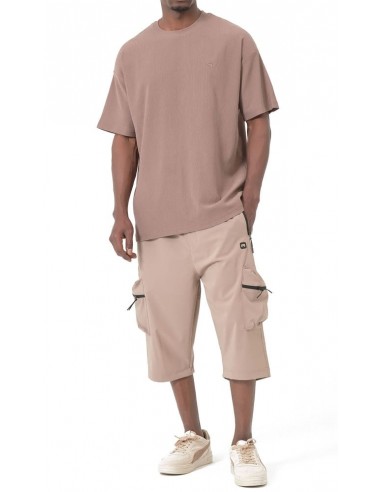 Sarouel Pantacourt Cargo Trail Beige...