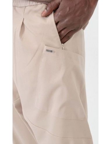 Sarouel Design Beige Homme Qaba’il