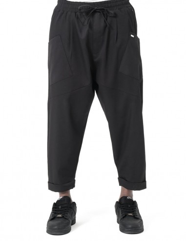 Sarouel Design Noir Homme Qaba’il