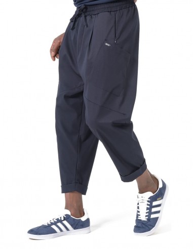 Sarouel Design bleu nuit Qaba’il homme avec taille élastique et poches pratiques