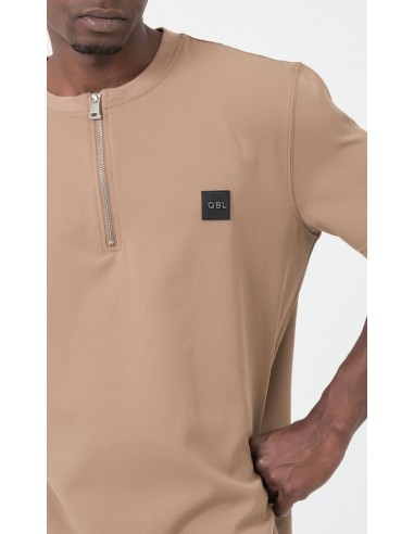 Ensemble Qamis Court Silent Taupe Homme