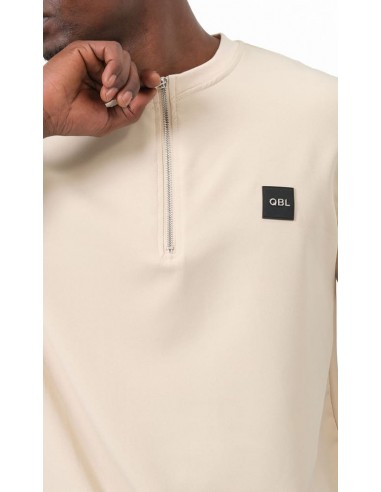 Ensemble Qamis Court Silent Beige Homme