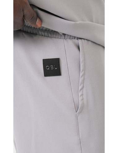 Ensemble Qamis Court Silent Gris...