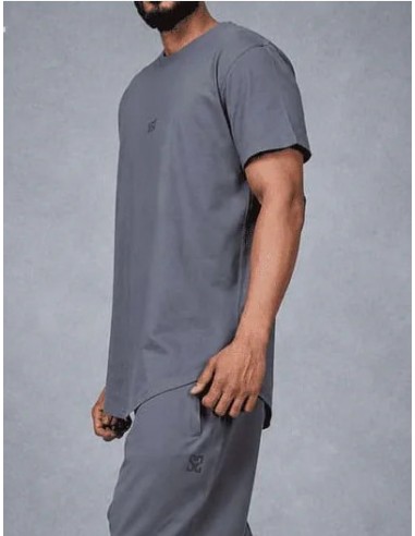T-Shirt Oversized Combo Gris Homme –...
