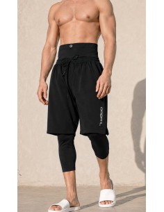 Short de Bain Homme Noir...