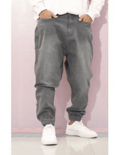 Sarouel Jeans Gris Délavé... 2