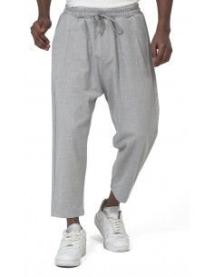 Sarouel Flanel Gris W27...